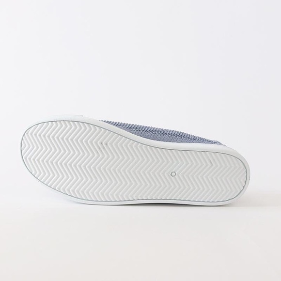 zubin blue mesh knit sneakers - Picture 7 of 8